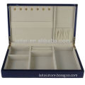 high quality blue piano paint wooden jewelry box